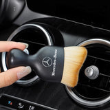 Car Air Vent Cleaning Soft Brush Clean Tool Dusting Crevice Brush Auto Interior For Mercedes Benz AMG A C E GLC clase CLA W205