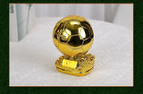 (Copie) 15/20/25cm Resin Soccer Trophy Statue, Indoor/Outdoor Decor, No Electricity Required