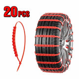 Automobile Tire Anti-Skid Chain Car Off-Road Vehicle Universal Winter Anti-Skid Artifact Snow Chain Anti-Skid Cable Tie Chain