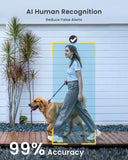 ieGeek 2K Wireless Security Camera Outdoor Colorful Night Vision, Rechargeable Battery CCTV Camera Systems, WiFi Home