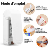 Mini Plastic Bag Sealer Machine Storage Bag Clip Sealing Storage Machine Portable Sealer Packing Seal Food Snack Kitchen Gadgets