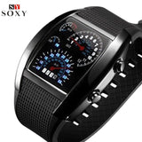 Fashion Men's Watch Unique LED Digital