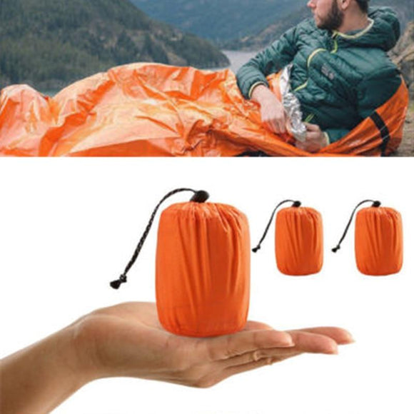 1-PACK REUSABLE EMERGENCY SLEEPING BAG