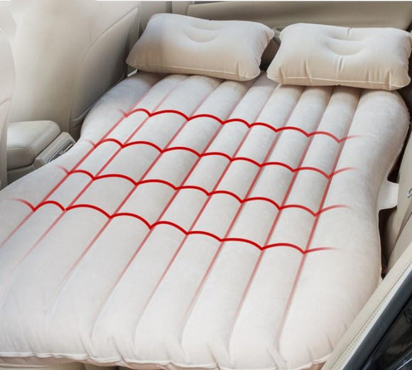CAR AIR INFLATABLE TRAVEL MATTRESS BED UNIVERSAL FOR BACK