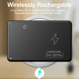 Wireless Charging Wallet Tracker Card Work with Apple Find My Wallet Tracker Phone Finder GPS Locator Smart Tag Waterproof Track