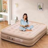 Air Mattress All Night No Lost Air Foldable Blow Up Mattress with Storage Bag for Camping Home Portable Travel
