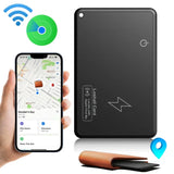 Wireless Charging Wallet Tracker Card Work with Apple Find My Wallet Tracker Phone Finder GPS Locator Smart Tag Waterproof Track