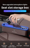 Car Seat Gap Organizer USB Charging Multifunction Storage Box For Mercedes-Benz A B C E V R-Class A45 C43 CLA GLA GLB GLC SLK SL