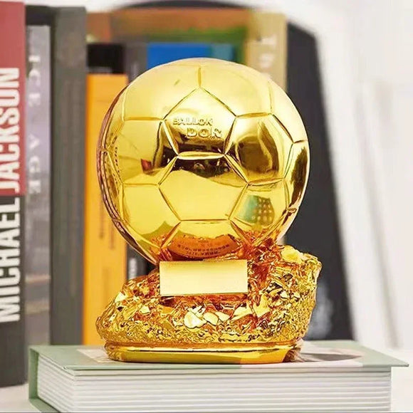 (Copie) 15/20/25cm Resin Soccer Trophy Statue, Indoor/Outdoor Decor, No Electricity Required
