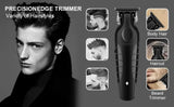 KEMEI Black Hair Clippers for Men Cordless Clippers for Hair Cutting Professional Barber Clippers USB Rechargeable Wireless Hair
