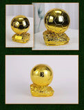 (Copie) 15/20/25cm Resin Soccer Trophy Statue, Indoor/Outdoor Decor, No Electricity Required