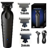 KEMEI Black Hair Clippers for Men Cordless Clippers for Hair Cutting Professional Barber Clippers USB Rechargeable Wireless Hair