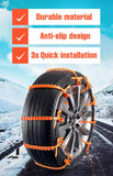 Automobile Tire Anti-Skid Chain Car Off-Road Vehicle Universal Winter Anti-Skid Artifact Snow Chain Anti-Skid Cable Tie Chain