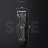 Kemei rechargeable hair clipper cordless beard hair trimmer for men powerful electric hair cutter machine adjustable haircut