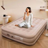 Twin Air Bed with Built in Electric Pump Blow Up Bed Mattresses ,Elevated Inflatable Air Mattress for Home Guest Camping