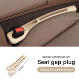 2PCS Car Seat Gap Filler Set For Mercedes Benz GL Class X166 GL350 GL400 GL450 GL500 2013 2014 2015 Accessories