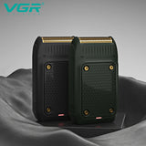 VGR Razor Electric Shaver Professional Hair Trimmer Rechargeable Razors Portable Beard Trimmer Mini Hair Shaver for Men V-353