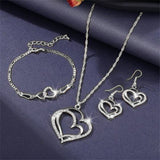 Exquisite Double Heart Necklace