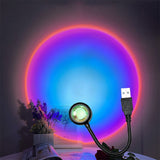 Led USB Sunset Lamp Night Light