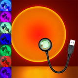 Led USB Sunset Lamp Night Light