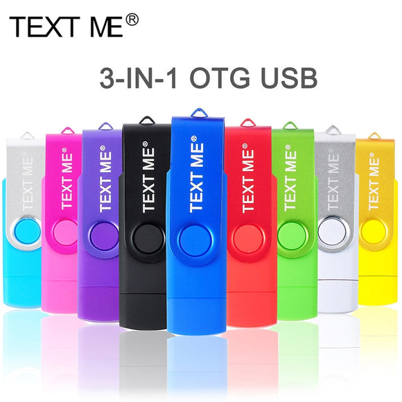 TEXT ME High Speed USB Flash Drive