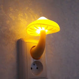 LED Night Light Mushroom Wall Lamp