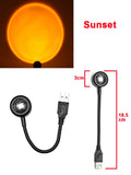Led USB Sunset Lamp Night Light