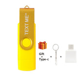 TEXT ME High Speed USB Flash Drive