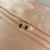 Emerald Necklace Female Zircon Crystal