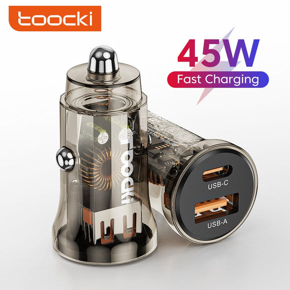 Toocki 45W USB Car Charger Quick Charge 4.0