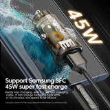 Toocki 45W USB Car Charger Quick Charge 4.0