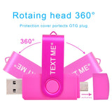 TEXT ME High Speed USB Flash Drive