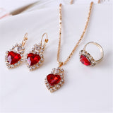 Exquisite Double Heart Necklace