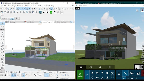 archicad   lumion 3d max